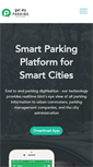 Mobile Screenshot of getmyparking.com